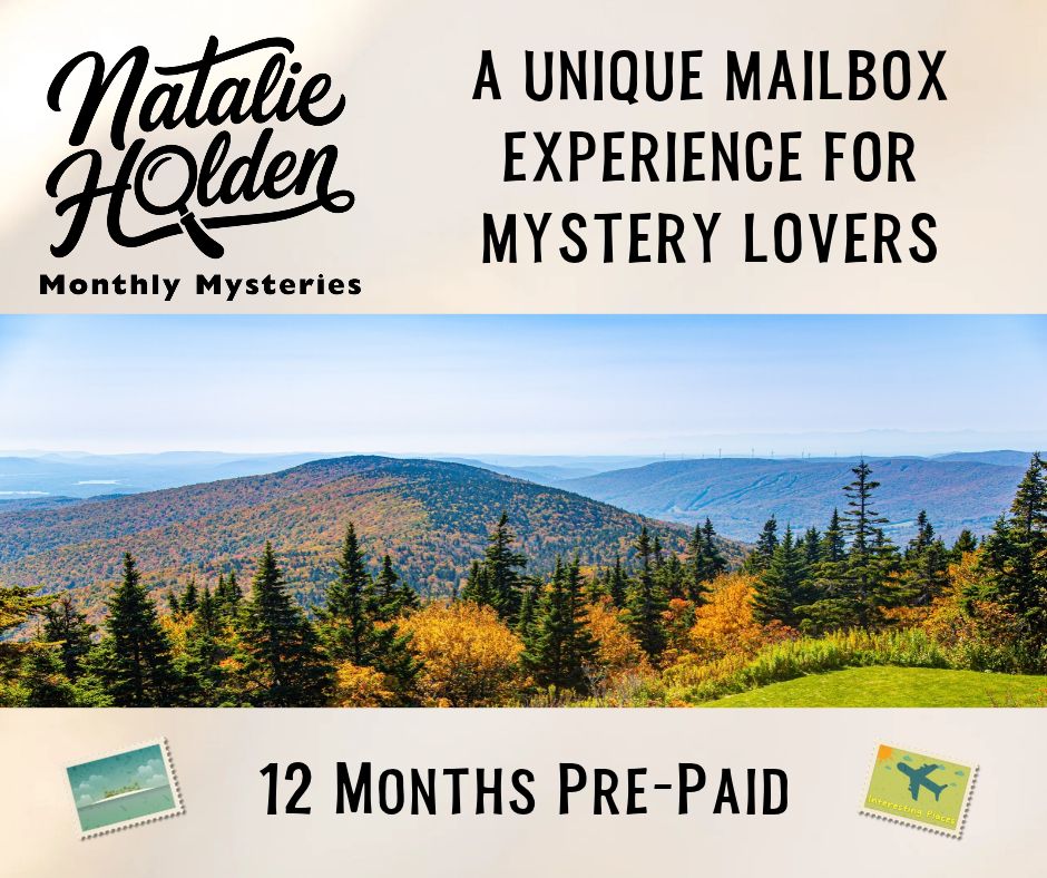 Natalie Holden Monthly Mysteries 12-Month Pre-Paid Subscription