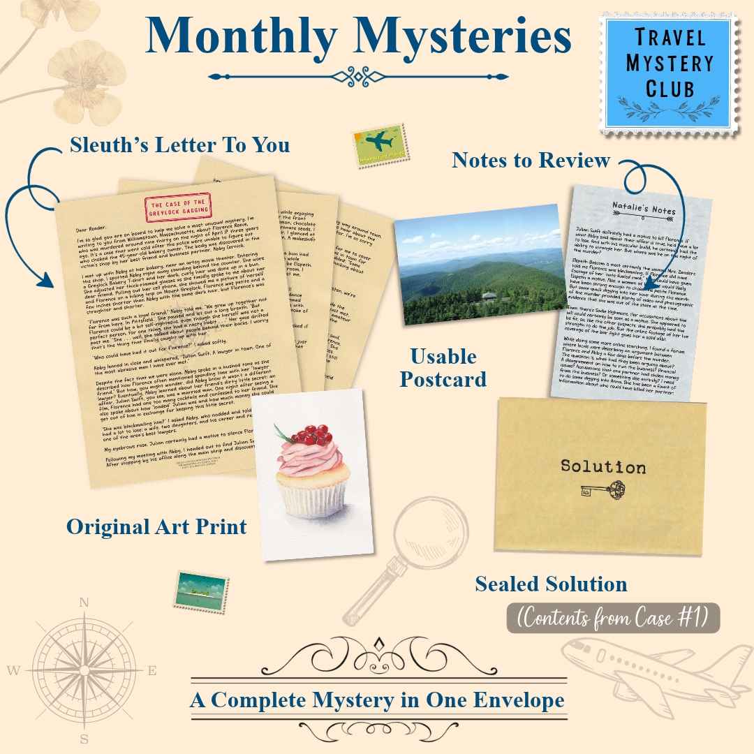 Natalie Holden Monthly Mysteries