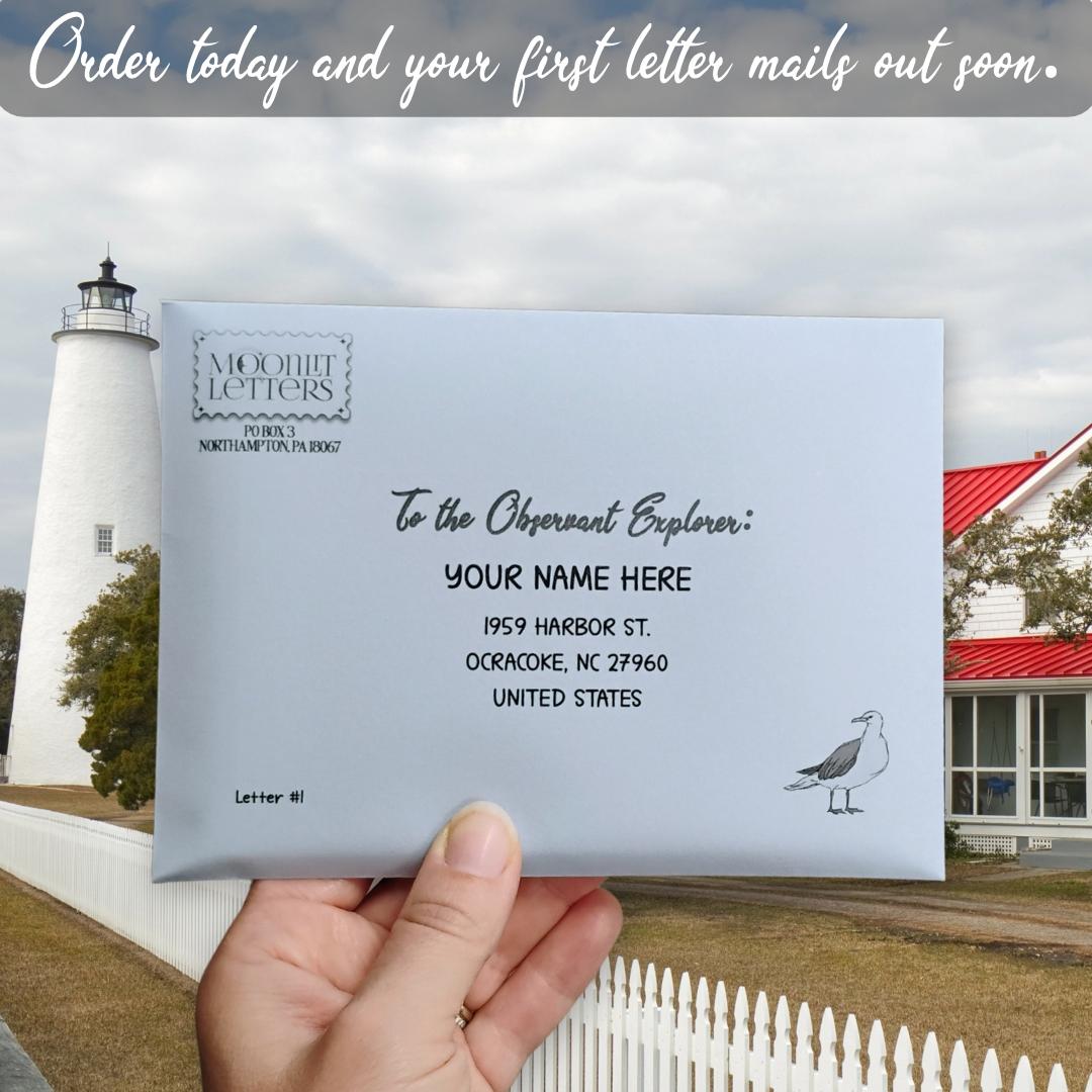 THE NATALIE HOLDEN LETTERS - OCRACOKE, NC(PREPAID)